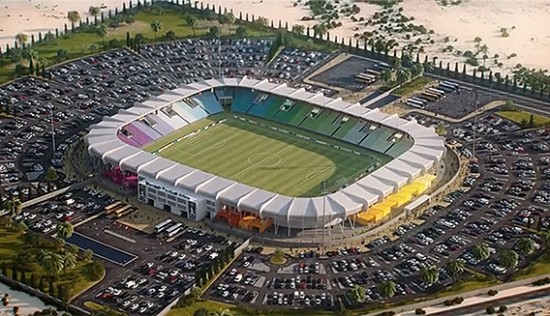 Estadio de fútbol en Misrata, Libia